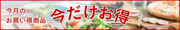今月のお買い得商品